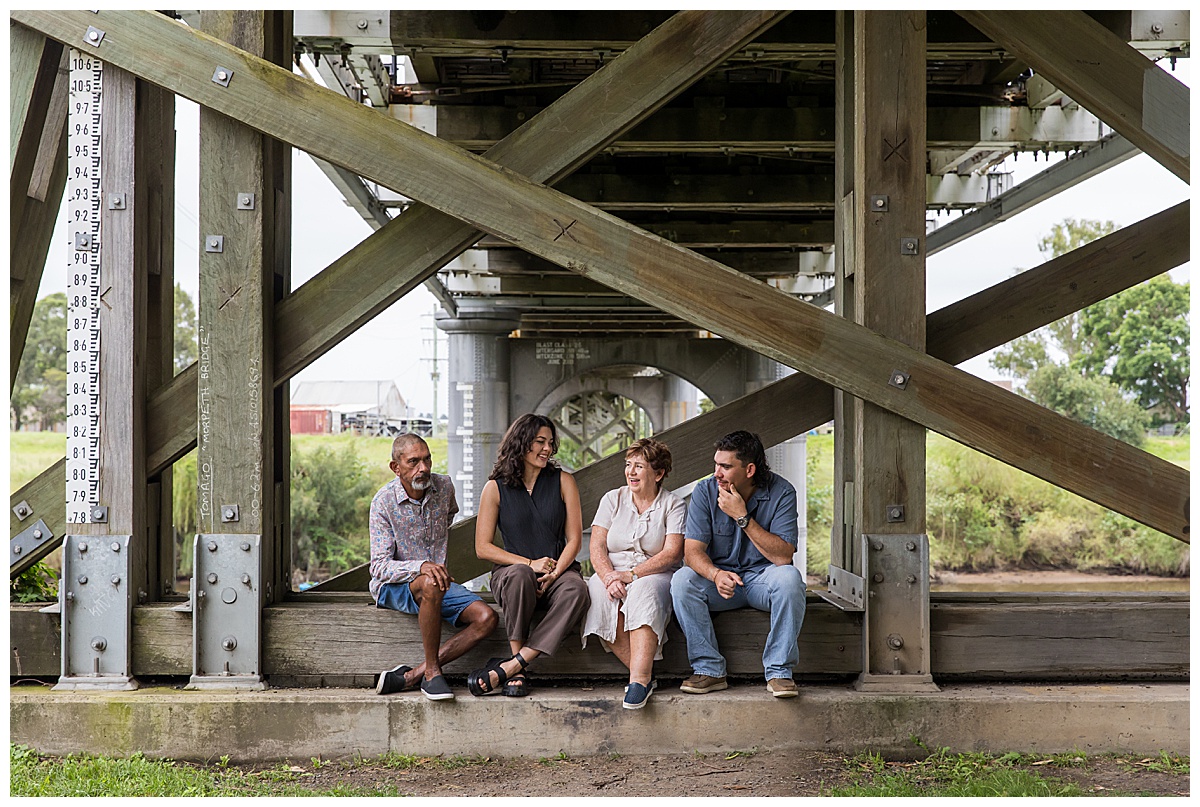under the bridge