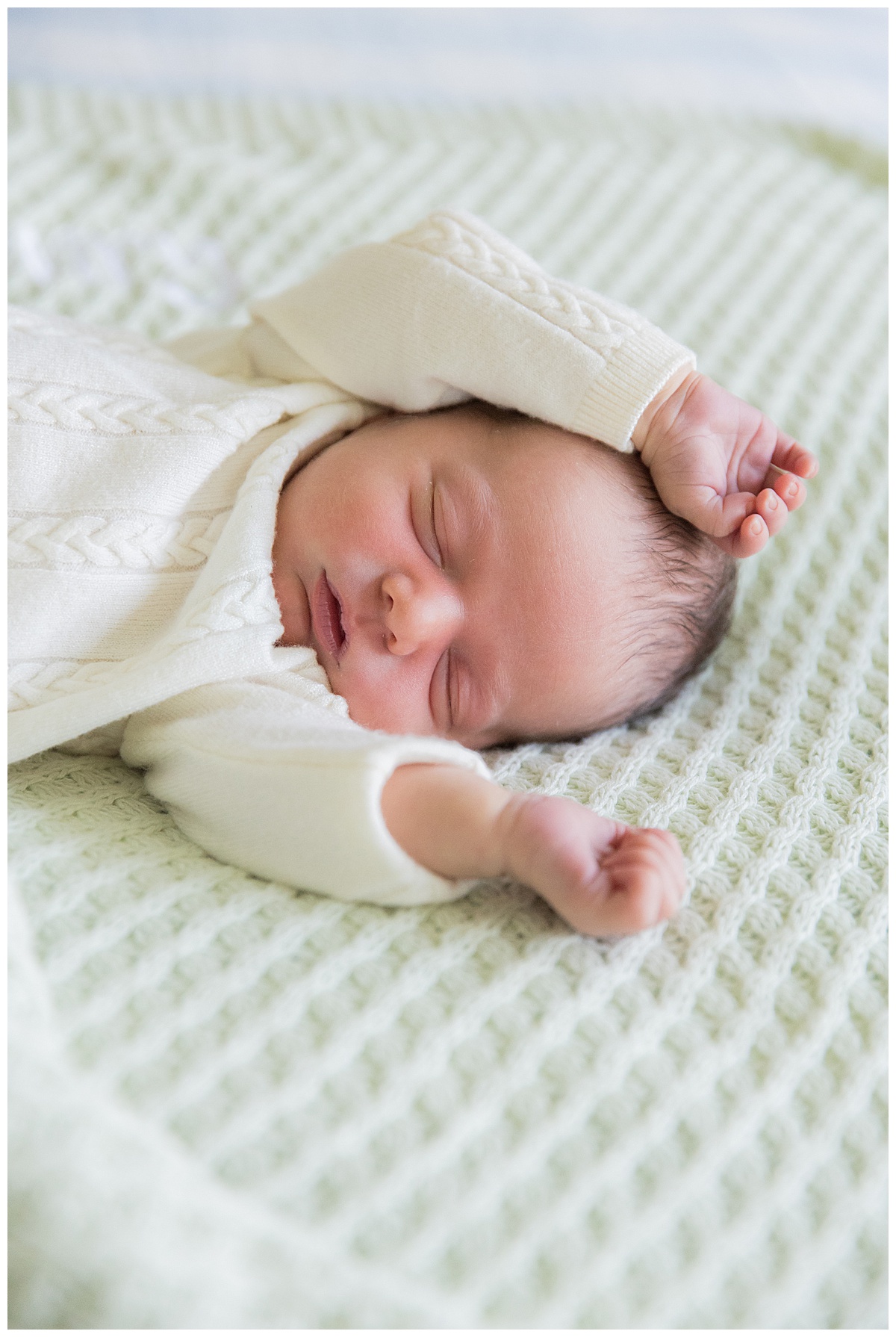 one week old baby