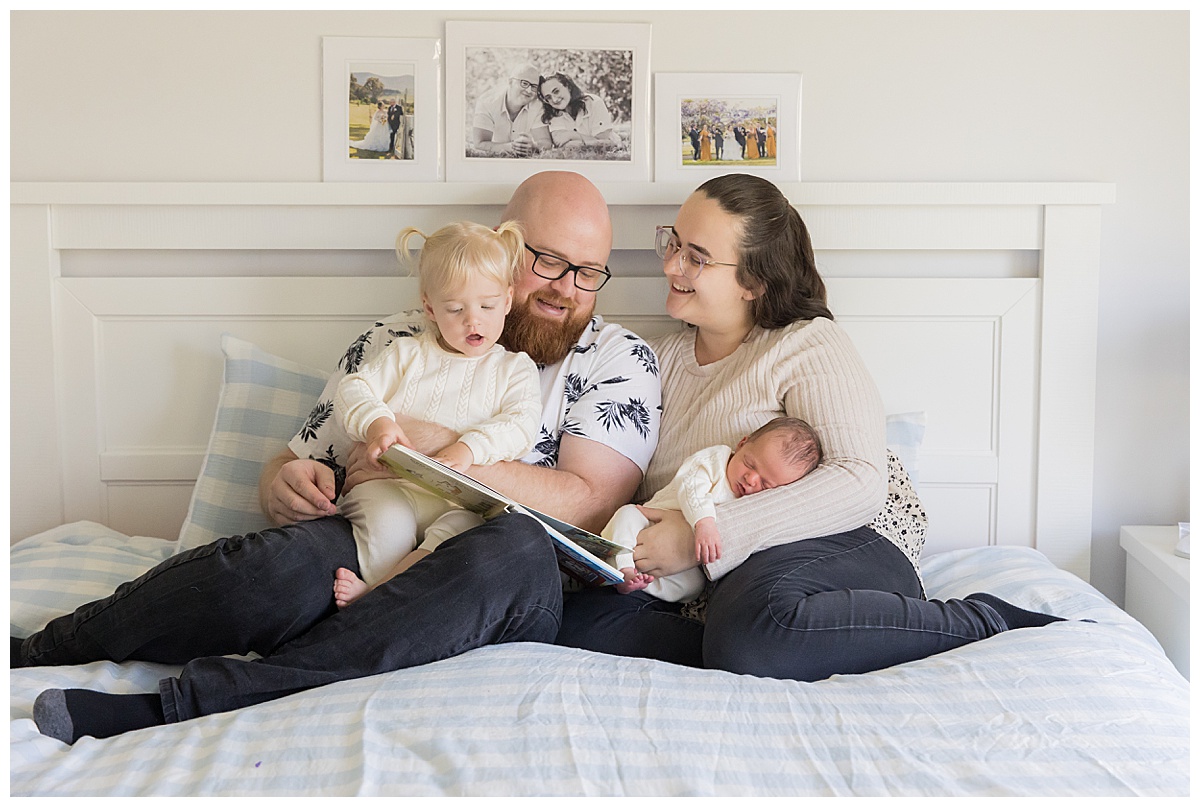 Maitland Family newborn session