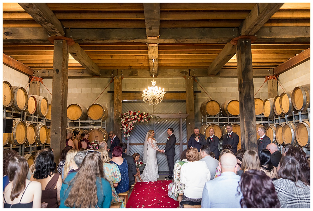 Wandin valley barrel room