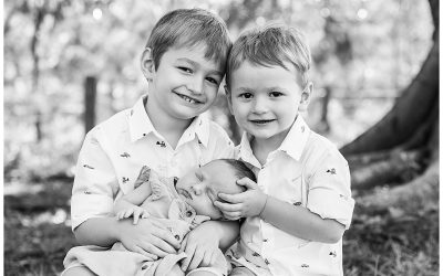 Beautiful Family Newborn Session